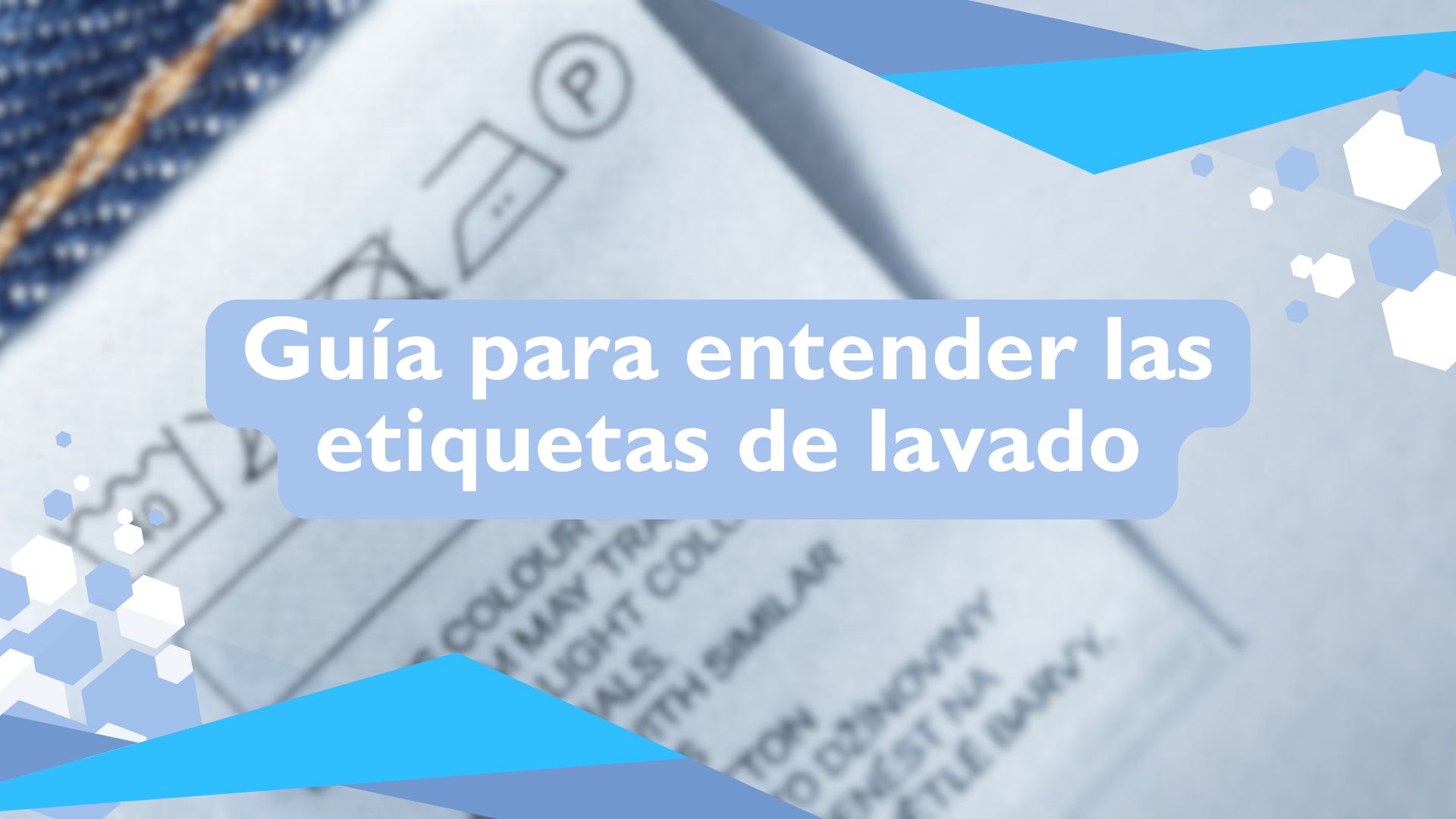 guia etiquetas lavado