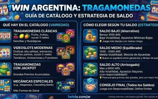 1Win Argentina: Tragamonedas — Qué Hay en el Catálogo y Cómo Elegir Según Tu Saldo