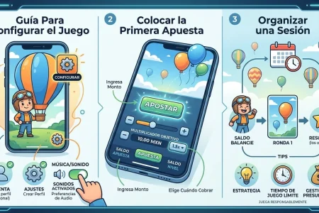 Balloon App: Guía Para Configurar el Juego, Colocar la Primera Apuesta y Organizar una Sesión