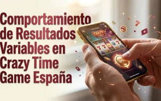 Comportamiento de Resultados Variables en Crazy Time Game España