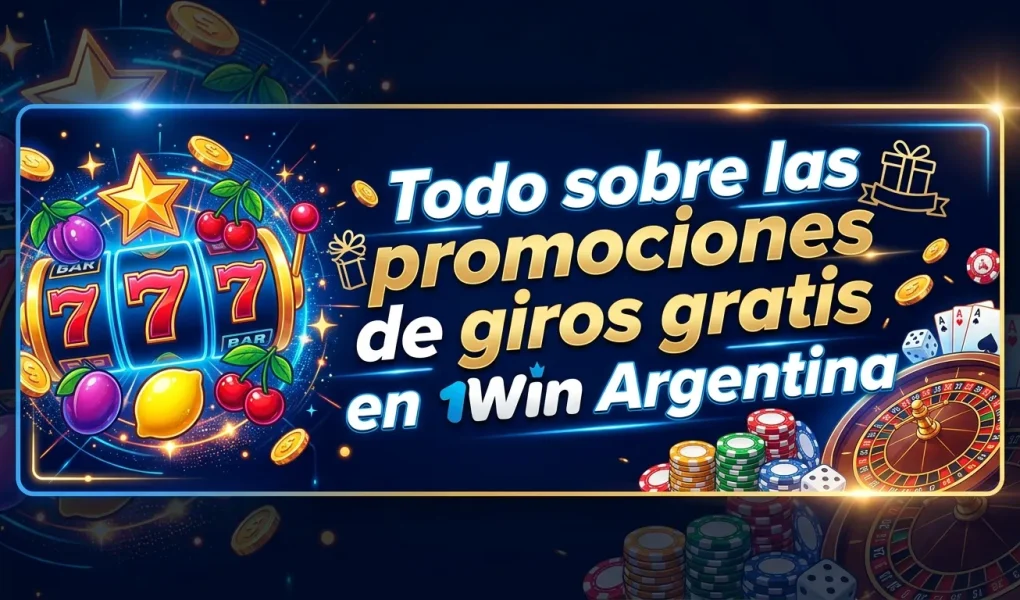 Todo sobre las promociones de giros gratis en 1Win Argentina